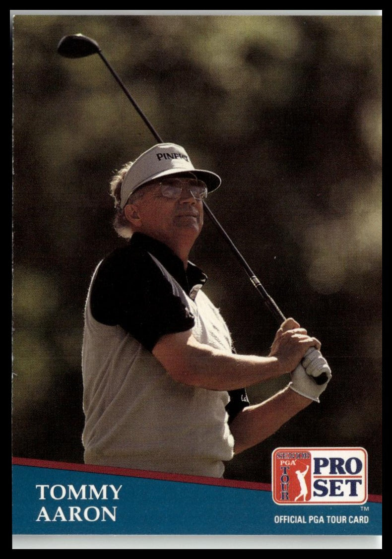 Golf Singles 1991 Pro Set PGA Tour #233 Tommy Aaron