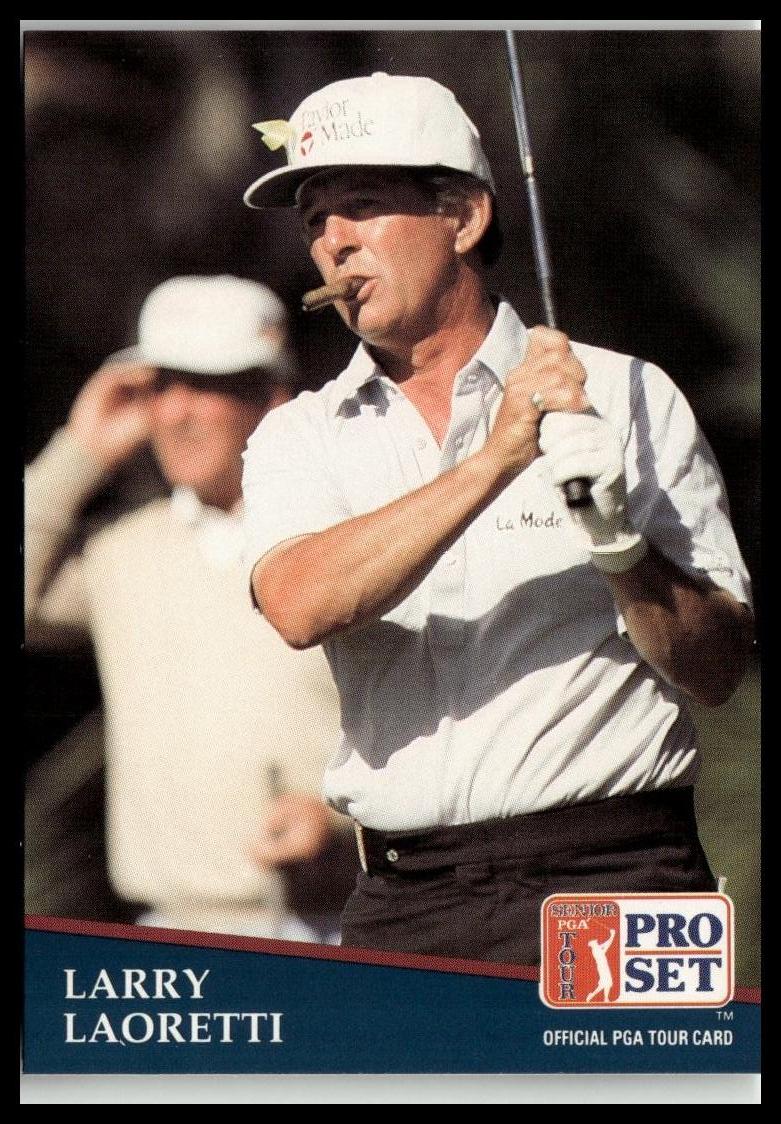 Golf Singles 1991 Pro Set PGA Tour #266 Larry Laoretti
