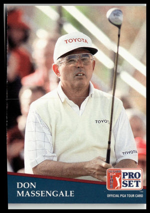 Golf Singles 1991 Pro Set PGA Tour #242 Don Massengale