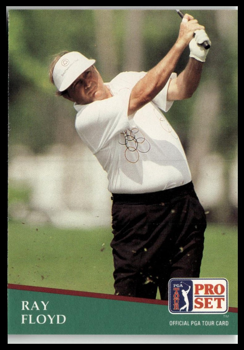 Golf Singles 1991 Pro Set PGA Tour #164 Ray Floyd