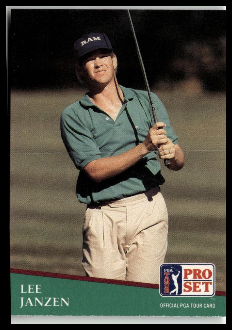 Golf Singles 1991 Pro Set PGA Tour #111 Lee Janzen