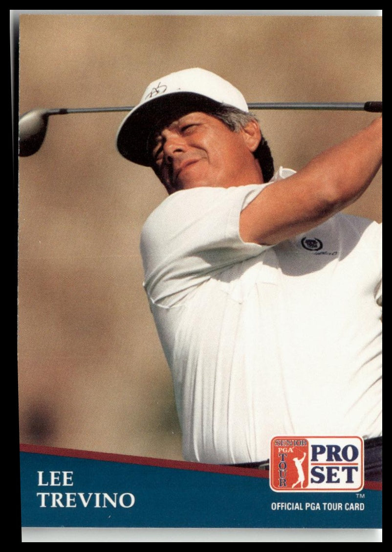 Golf Singles 1991 Pro Set PGA Tour #225 Lee Trevino