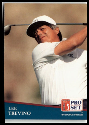Golf Singles 1991 Pro Set PGA Tour #225 Lee Trevino