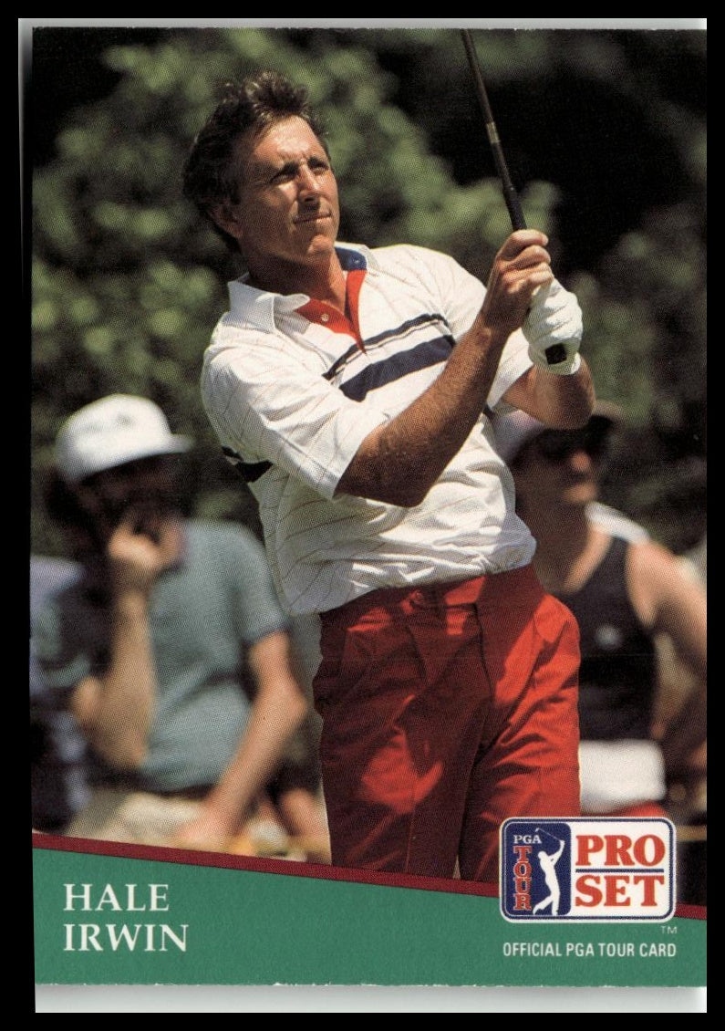Golf Singles 1991 Pro Set PGA Tour #97 Hale Irwin