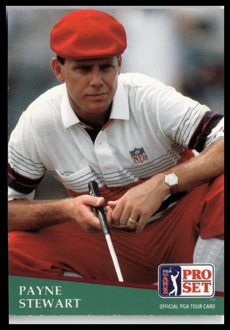 Golf Singles 1991 Pro Set PGA Tour #103 Payne Stewart