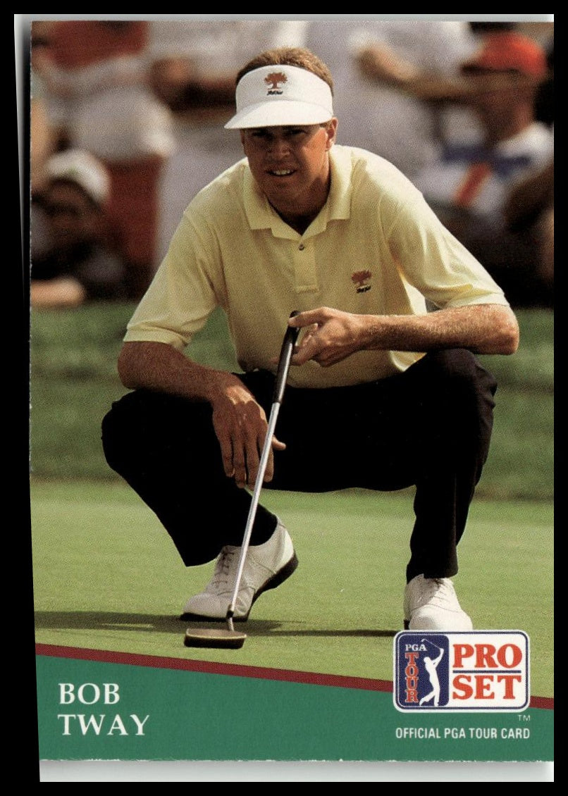 Golf Singles 1991 Pro Set PGA Tour #126 Bob Tway