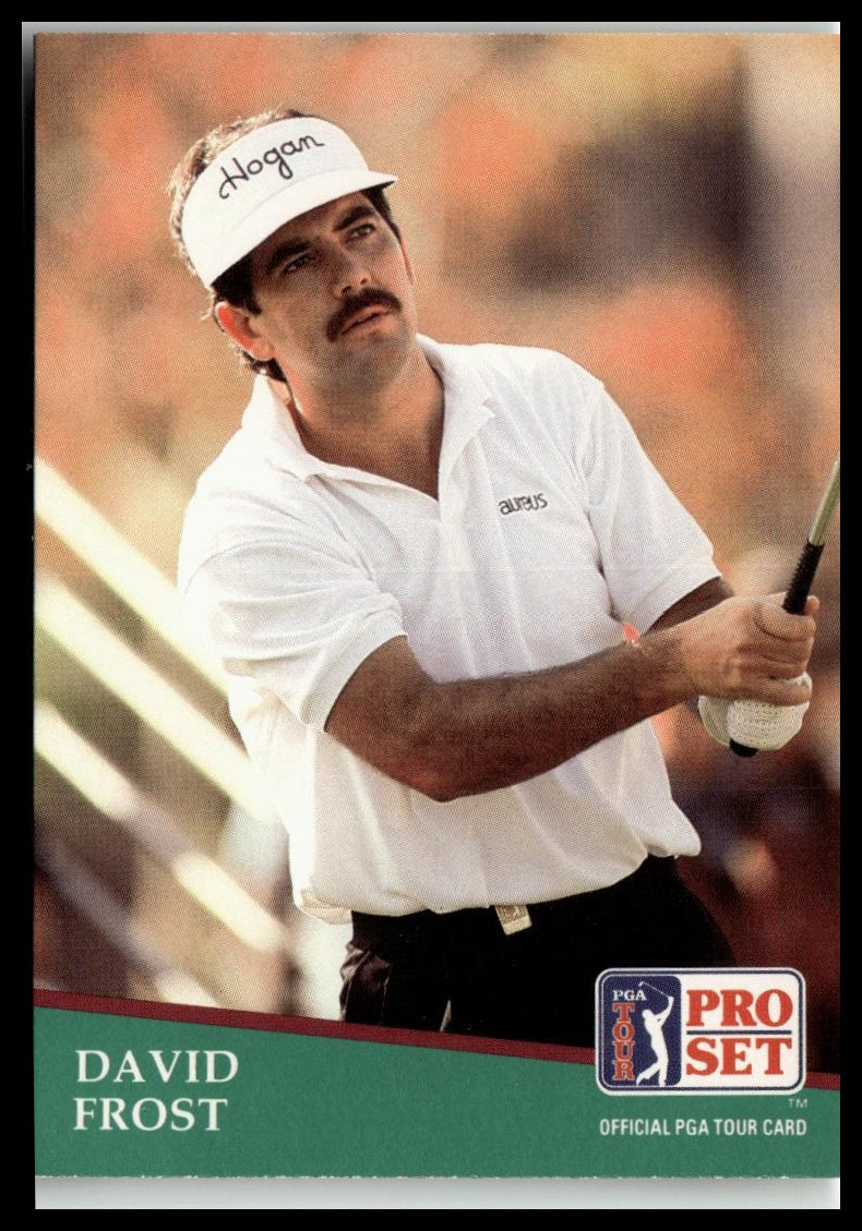 Golf Singles 1991 Pro Set PGA Tour #88 David Frost