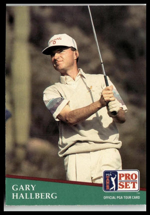 Golf Singles 1991 Pro Set PGA Tour #29 Gary Hallberg