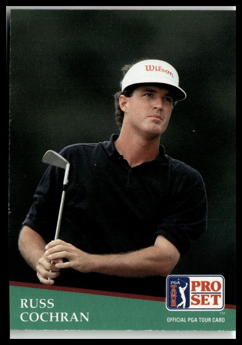 Golf Singles 1991 Pro Set PGA Tour #45 Russ Cochran