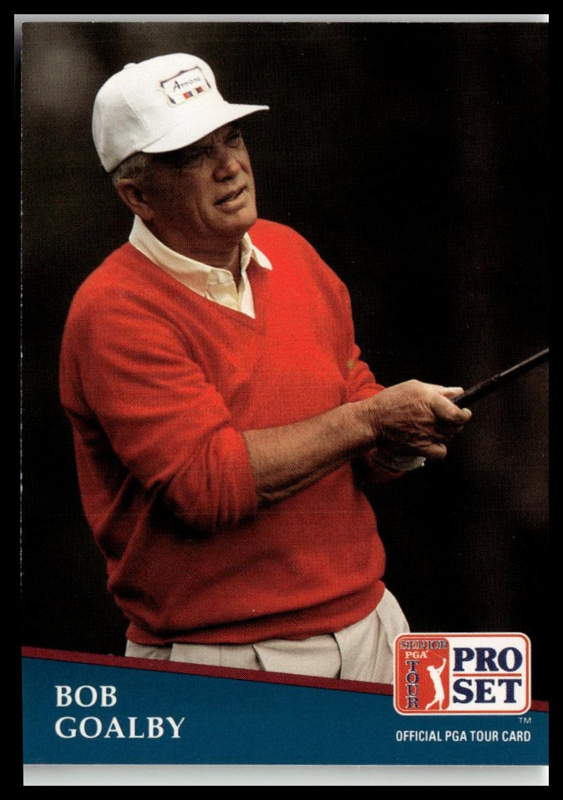 Golf Singles 1991 Pro Set PGA Tour #241 Bob Goalby