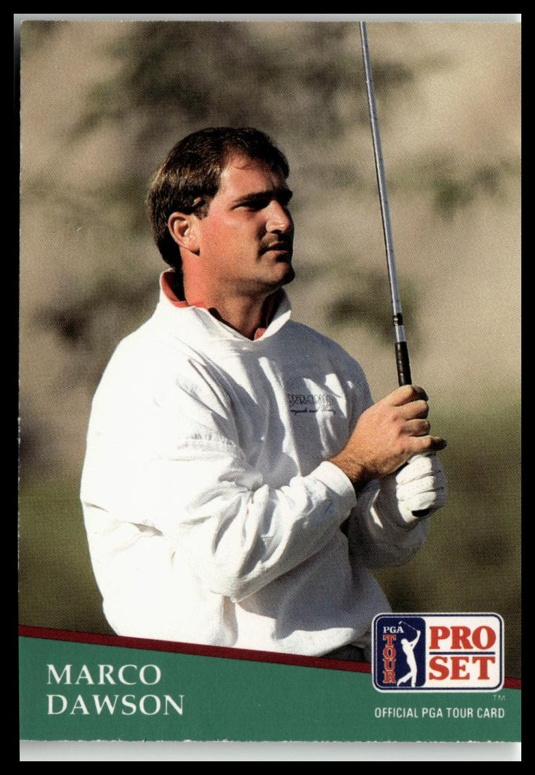 Golf Singles 1991 Pro Set PGA Tour [118 Marco Dawson