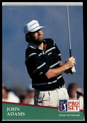 Golf Singles 1991 Pro Set PGA Tour [187 John Adams