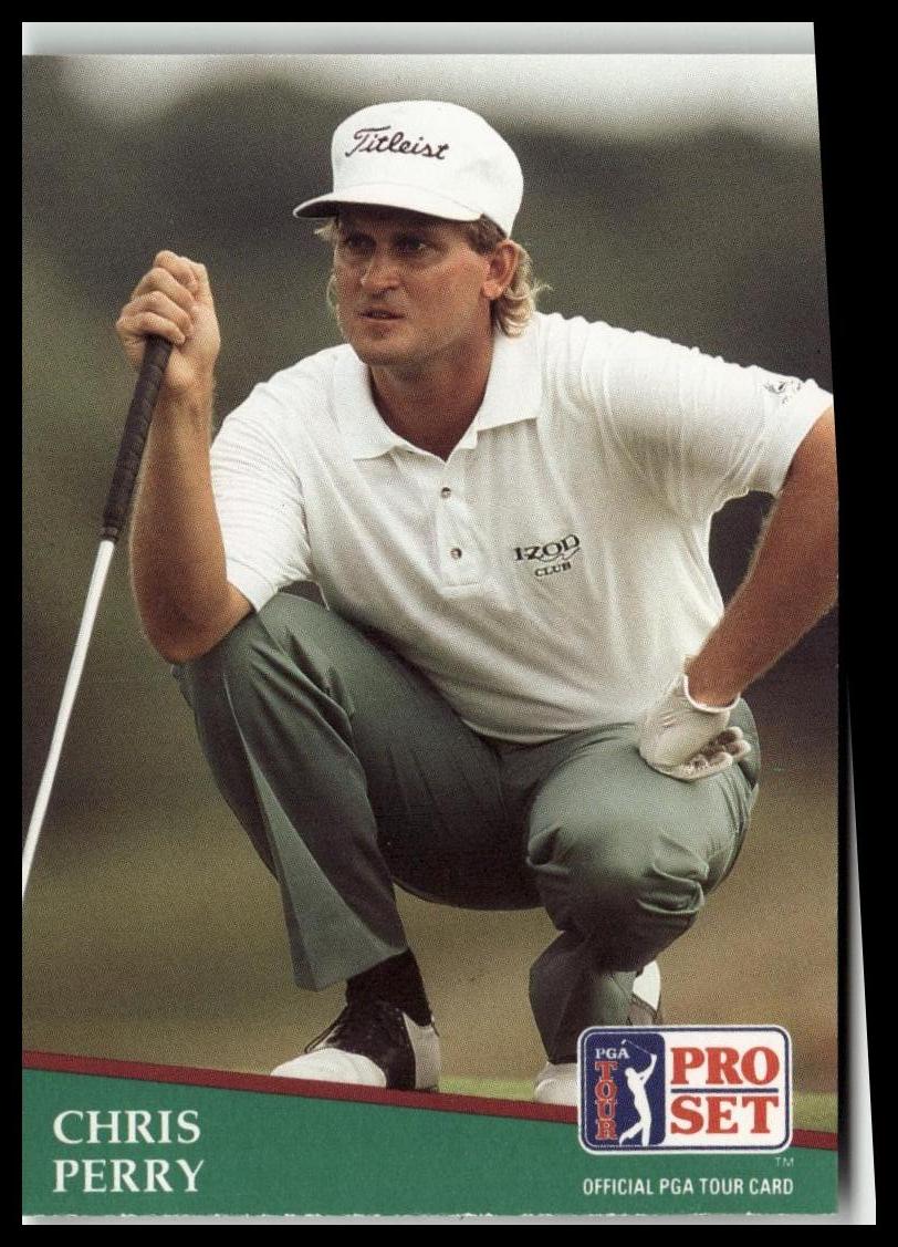 Golf Singles 1991 Pro Set PGA Tour [137 Chris Perry
