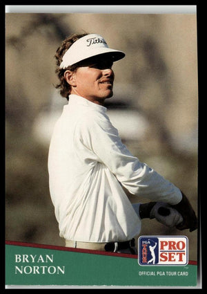 Golf Singles 1991 Pro Set PGA Tour [52 Bryan Norton