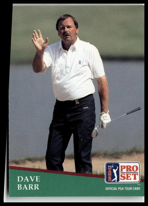 Golf Singles 1991 Pro Set PGA Tour [154 Dave Barr