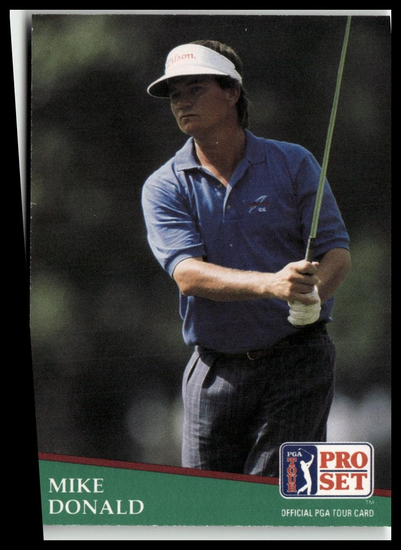 Golf Singles 1991 Pro Set PGA Tour [129 Mike Donald