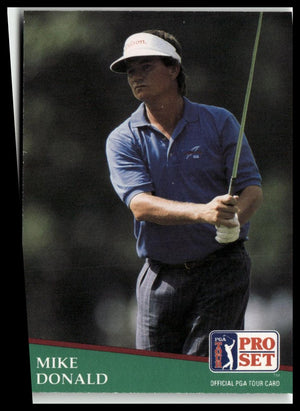 Golf Singles 1991 Pro Set PGA Tour [129 Mike Donald