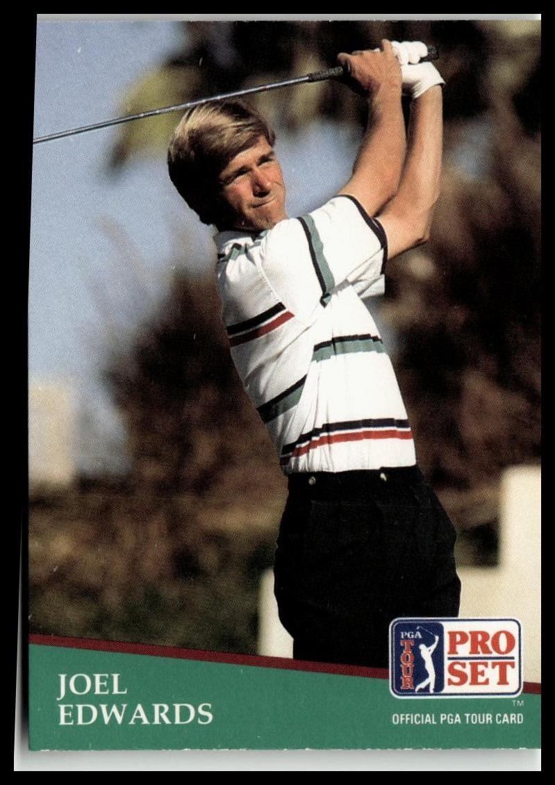 Golf Singles 1991 Pro Set PGA Tour [61 Joel Edwards