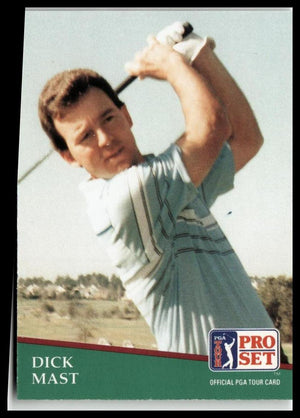 Golf Singles 1991 Pro Set PGA Tour [110 Dick Mast