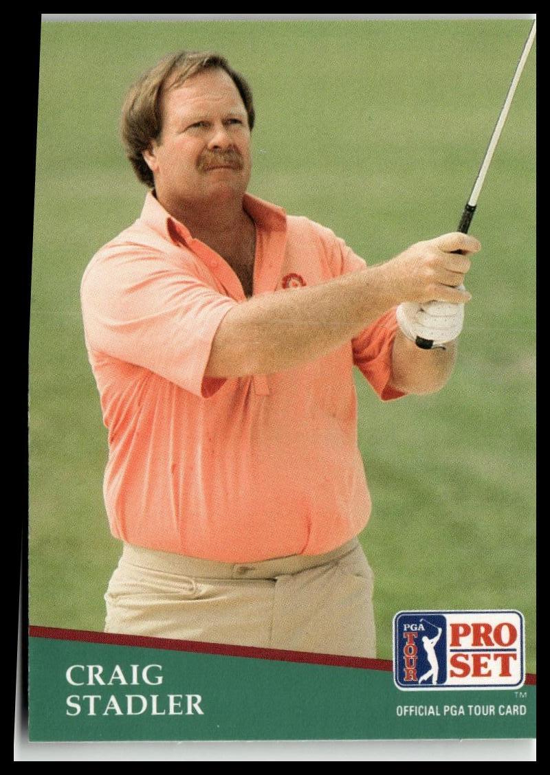 Golf Singles 1991 Pro Set PGA Tour [174 Craig Stadler