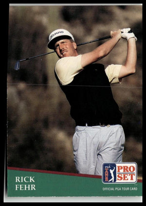 Golf Singles 1991 Pro Set PGA Tour #33 Rick Fehr