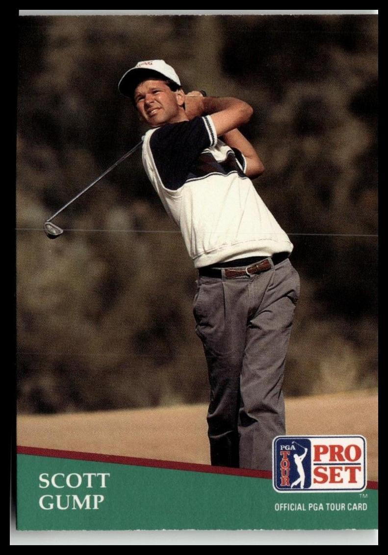 Golf Singles 1991 Pro Set PGA Tour #67 Scott Gump