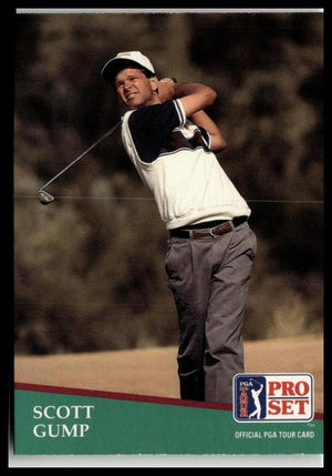 Golf Singles 1991 Pro Set PGA Tour #67 Scott Gump