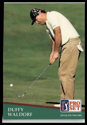 Golf Singles 1991 Pro Set PGA Tour #189 Duffy Waldorf