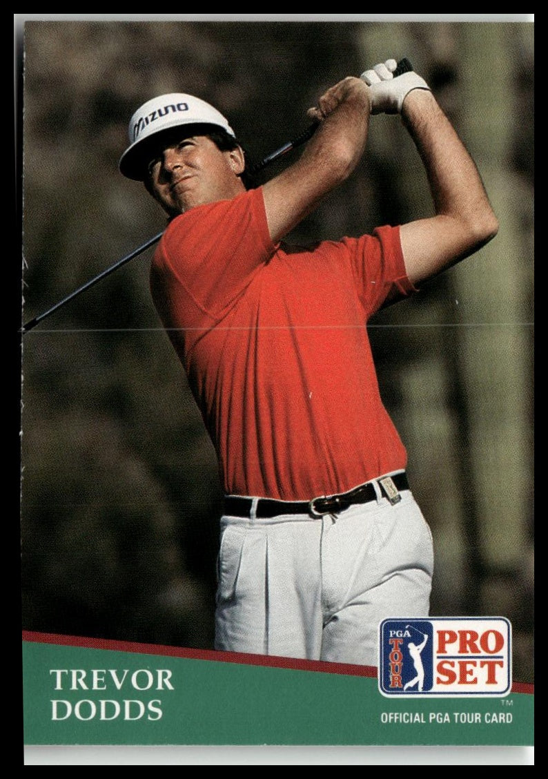 Golf Singles 1991 Pro Set PGA Tour #153 Trevor Dodds