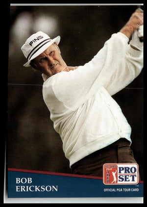 Golf Singles 1991 Pro Set PGA Tour #264 Bob Erickson
