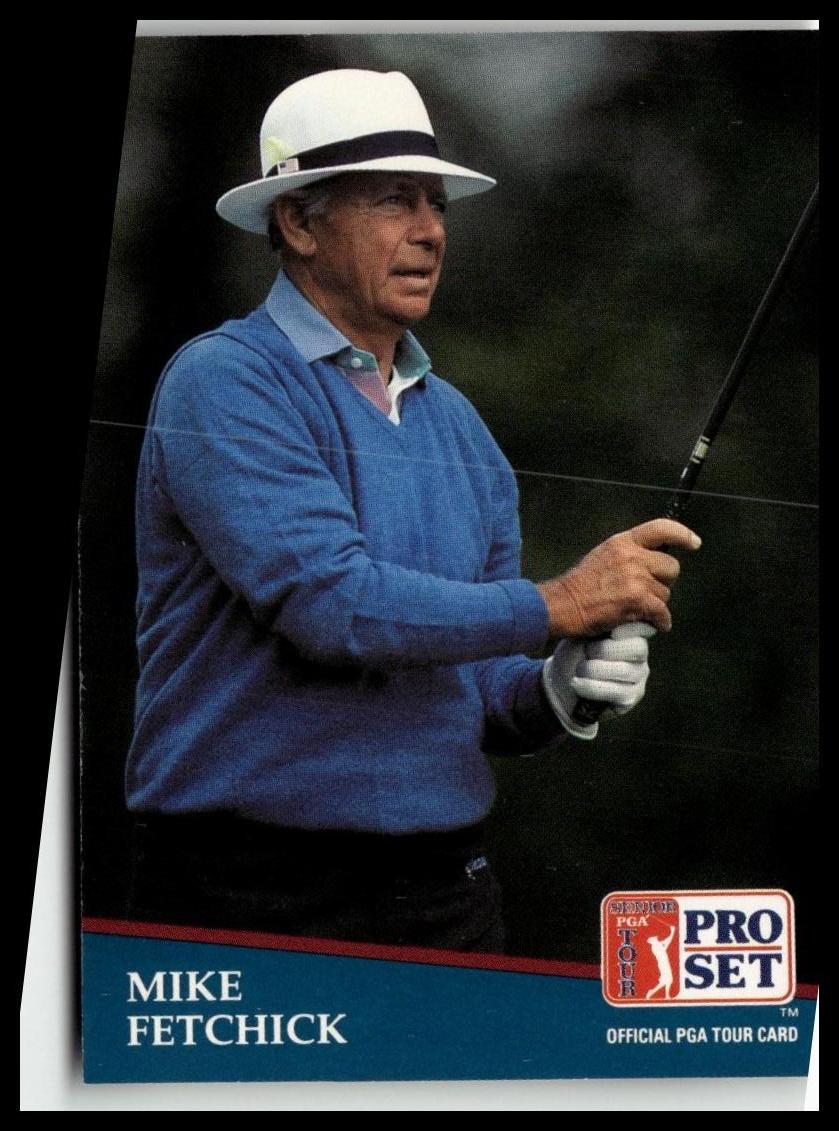 Golf Singles 1991 Pro Set PGA Tour #246 Mike Fetchick