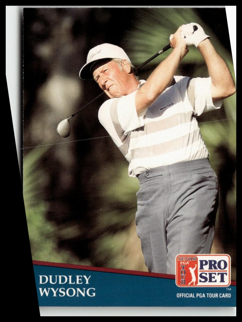 Golf Singles 1991 Pro Set PGA Tour [262 Dudley Wysong