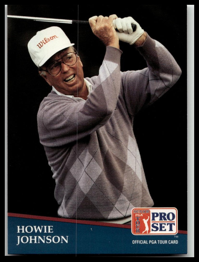 Golf Singles 1991 Pro Set PGA Tour [253 Howie Johnson
