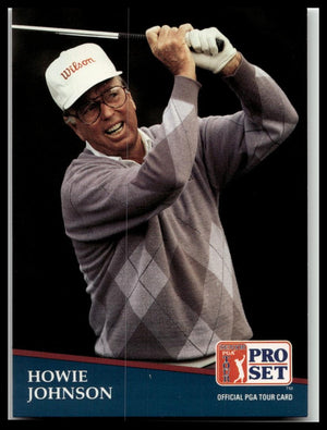 Golf Singles 1991 Pro Set PGA Tour [253 Howie Johnson