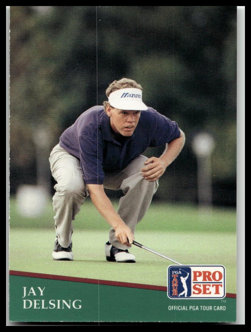 Golf Singles 1991 Pro Set PGA Tour [142 Jay Delsing