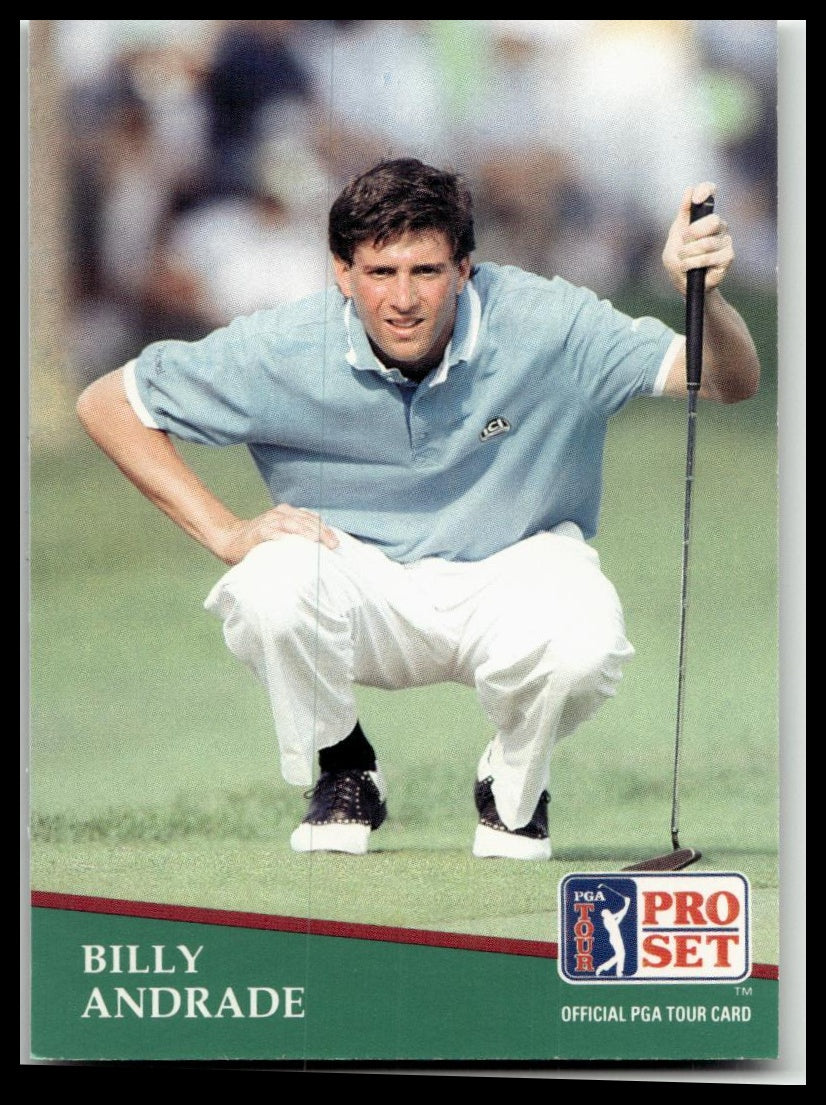 Golf Singles 1991 Pro Set PGA Tour [28 Billy Andrade