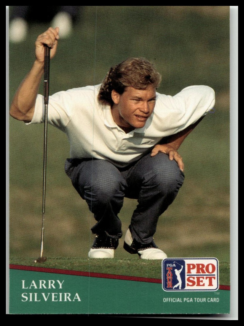 Golf Singles 1991 Pro Set PGA Tour #99 Larry Silveira