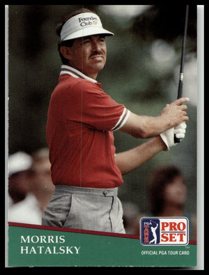 Golf Singles 1991 Pro Set PGA Tour #59 Morris Hatalsky