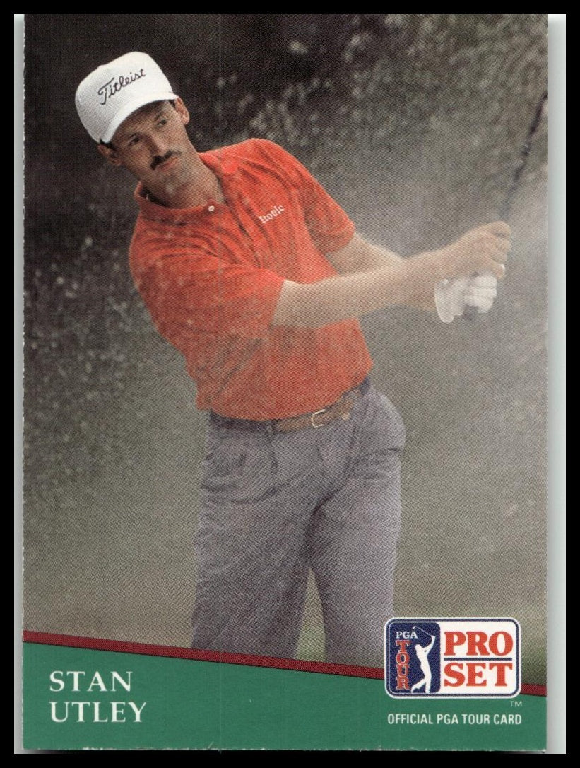 Golf Singles 1991 Pro Set PGA Tour #83 Stan Utley