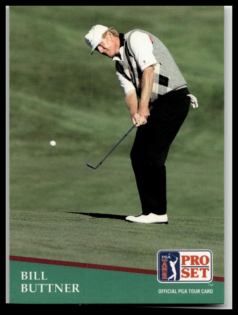 Golf Singles 1991 Pro Set PGA Tour [186 Bill Buttner