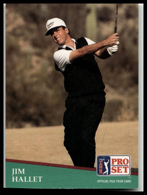 Golf Singles 1991 Pro Set PGA Tour [116 Jim Hallet