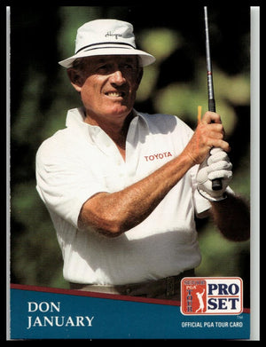 Golf Singles 1991 Pro Set PGA Tour [204 Don January