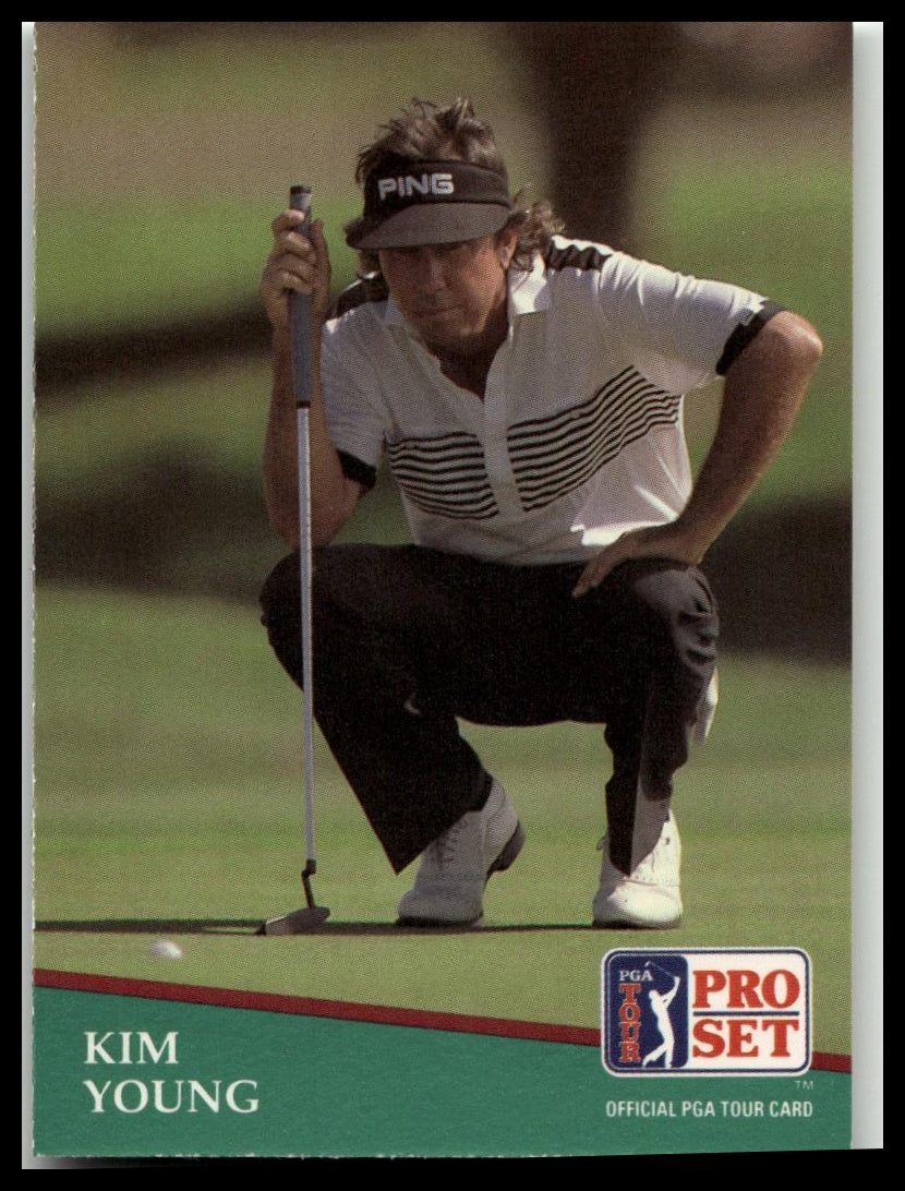Golf Singles 1991 Pro Set PGA Tour #53 Kim Young