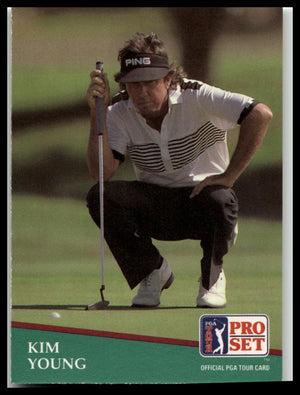 Golf Singles 1991 Pro Set PGA Tour #53 Kim Young