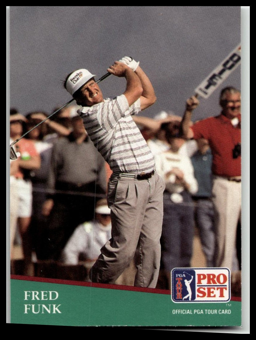 Golf Singles 1991 Pro Set PGA Tour #54 Fred Funk