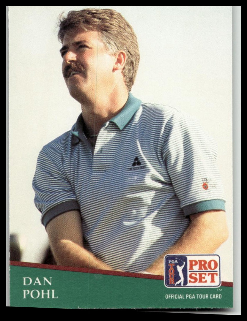 Golf Singles 1991 Pro Set PGA Tour #92 Dan Pohl