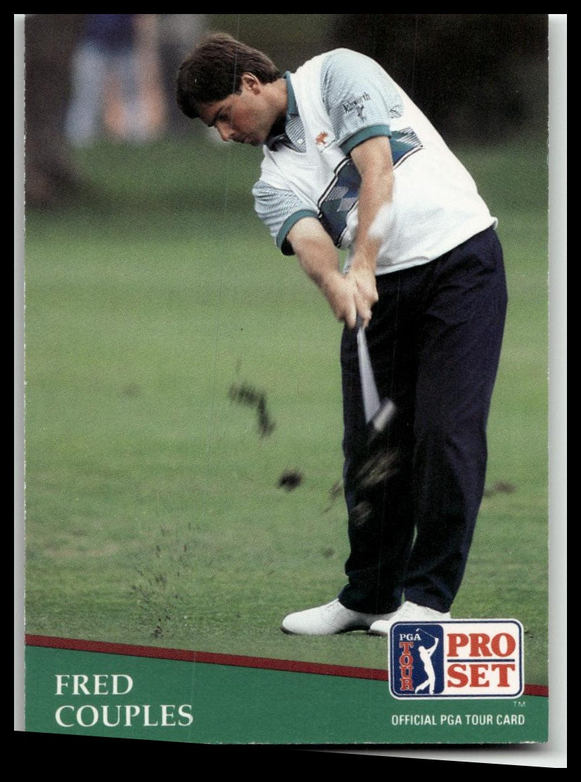 Golf Singles 1991 Pro Set PGA Tour #130 Fred Couples