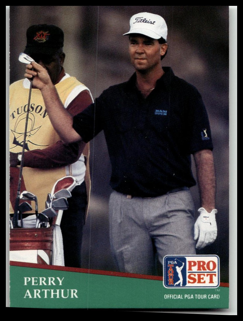 Golf Singles 1991 Pro Set PGA Tour #146 Perry Arthur
