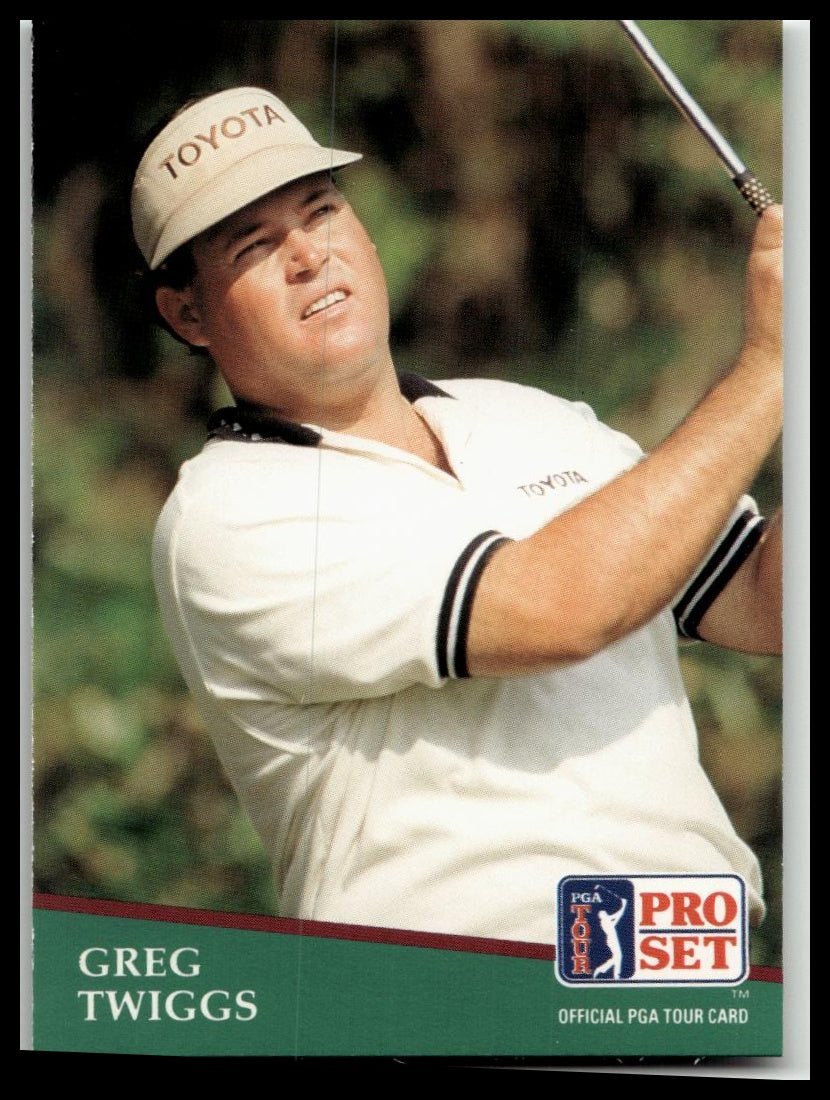 Golf Singles 1991 Pro Set PGA Tour #191 Greg Twiggs