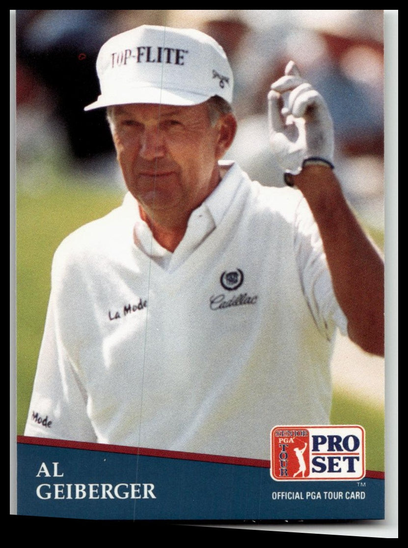 Golf Singles 1991 Pro Set PGA Tour #234 Al Geiberger